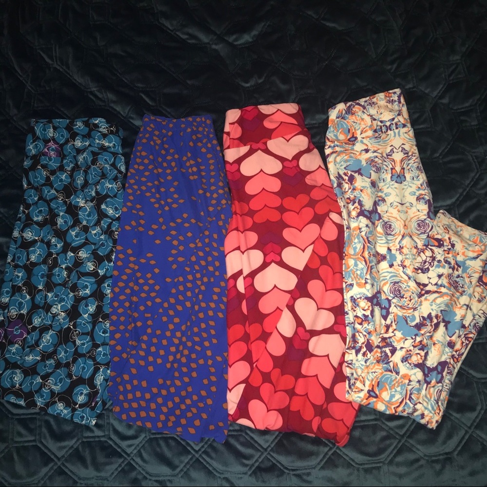 LuLaRoe bundle of leggings